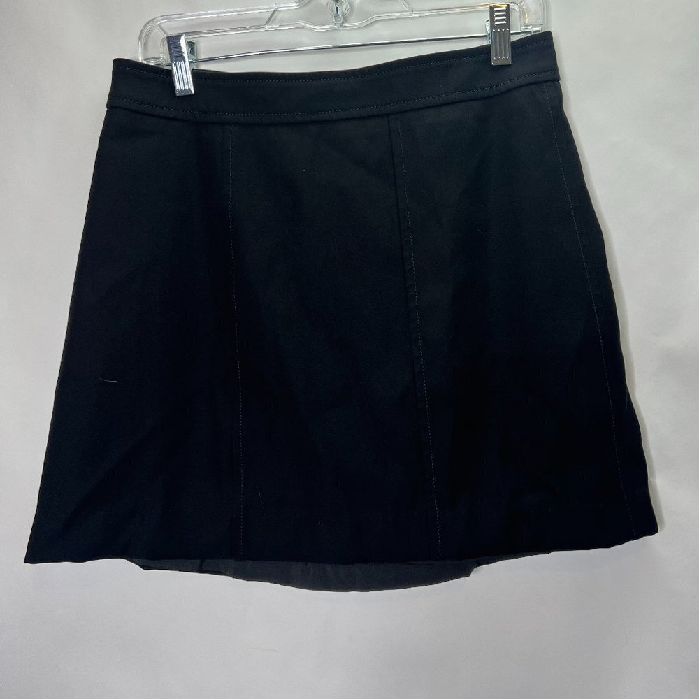 Louis Vuitton Mini Skirt Black Lined Size 38/M